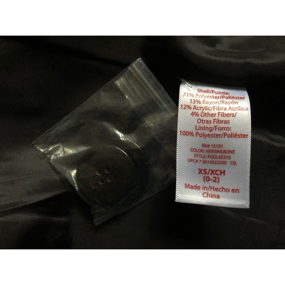 Faded Glory Women’s Pea Coat XS - Picture 5 of 6
